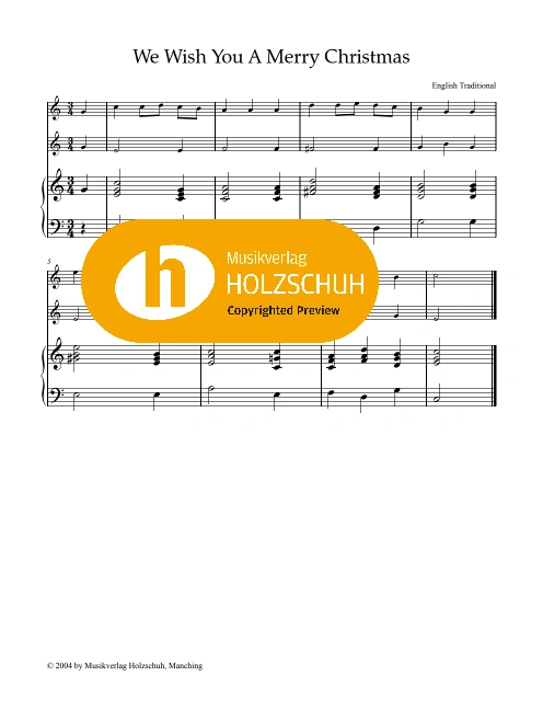 We Wish You A Merry Christmas